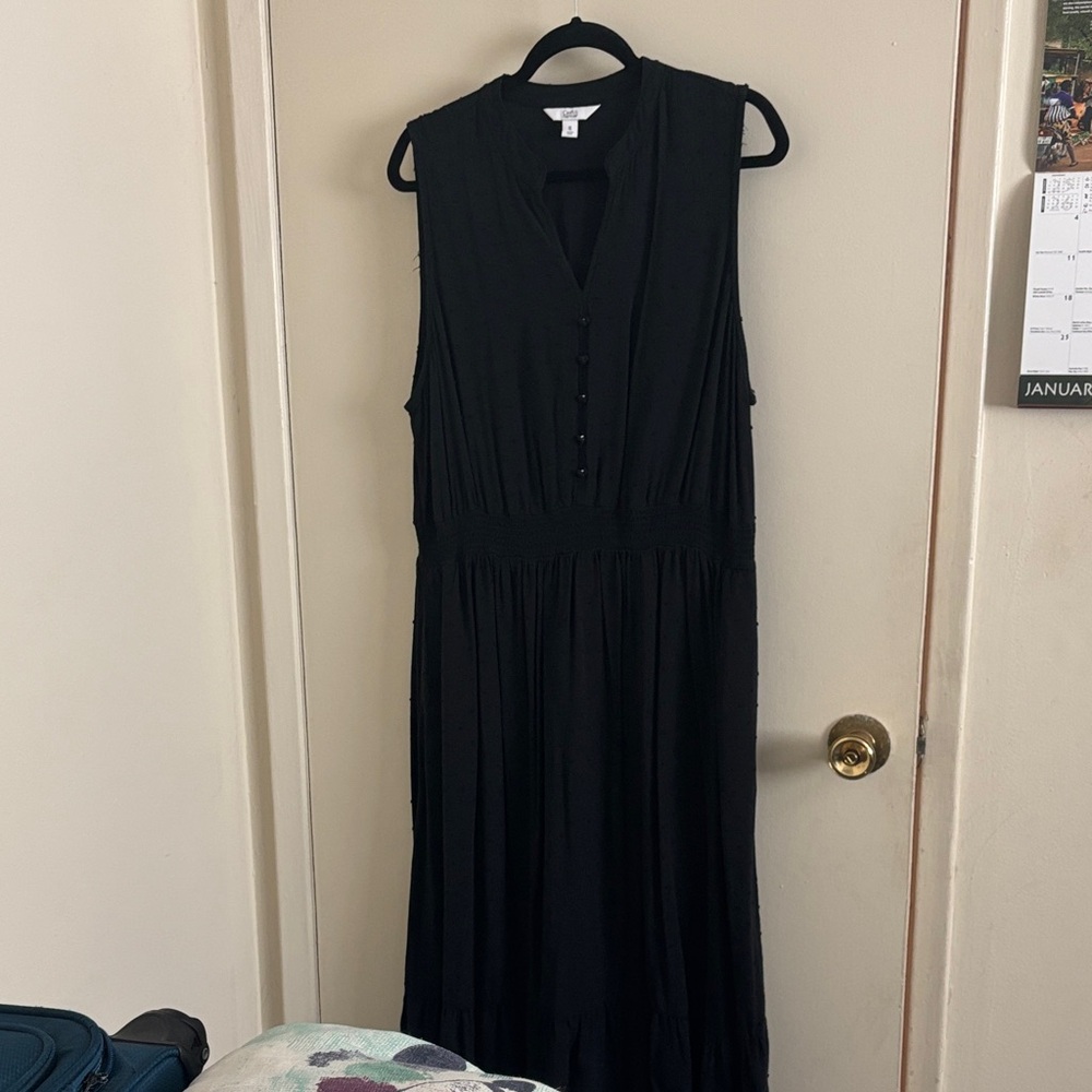 Croft & Barrow Black Maxi Dress